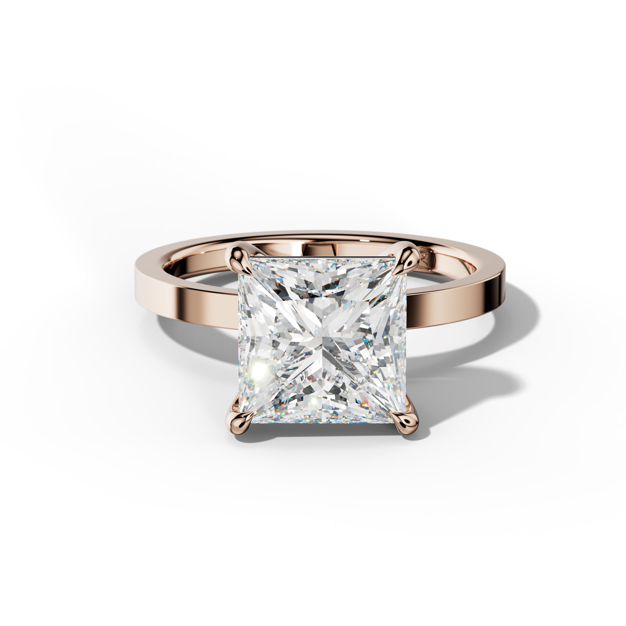 Gabriella Princess Cut Engagement Ring