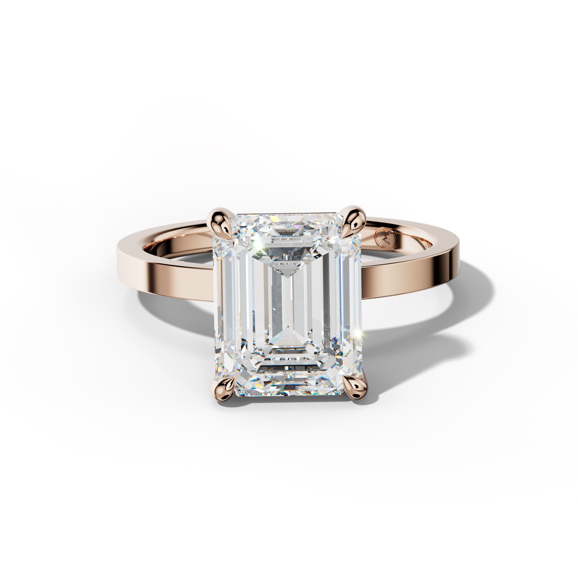 Gabriella Emerald Cut Engagement Ring