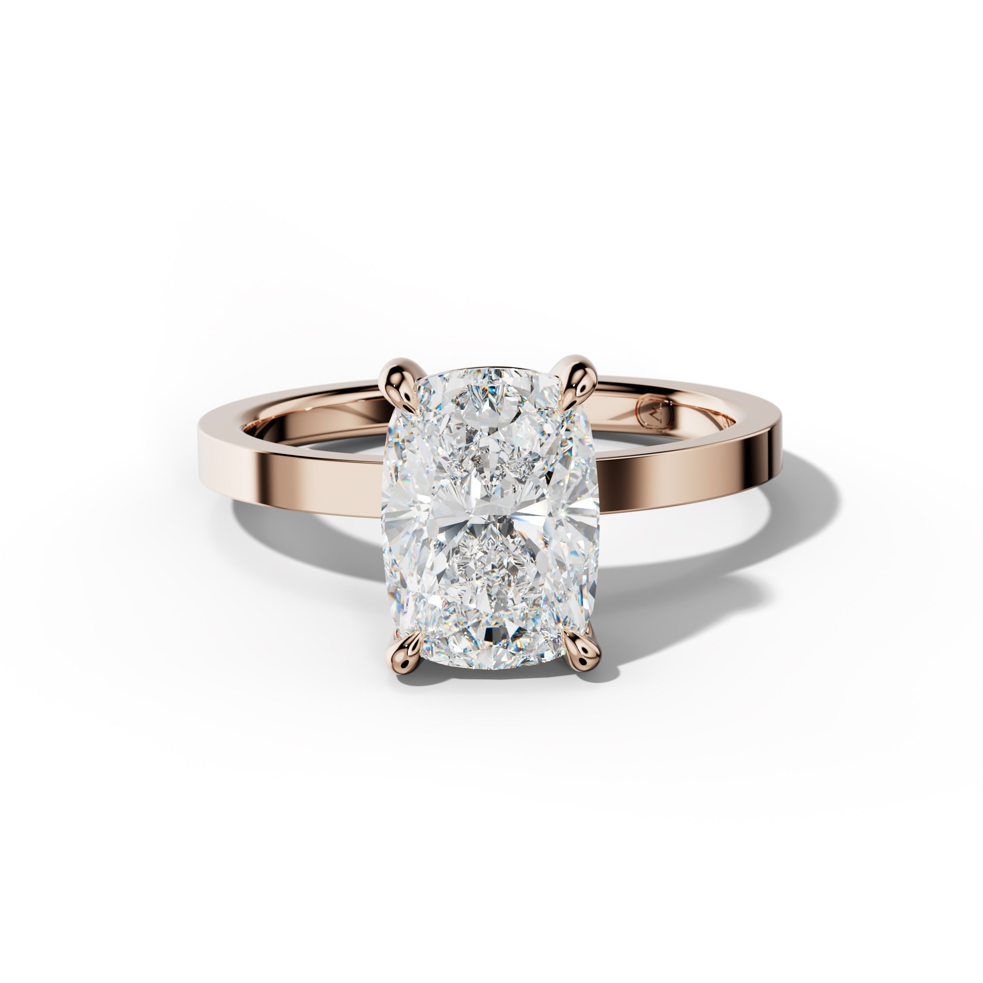 Gabriella Elongated Cushion Cut Engagement Ring