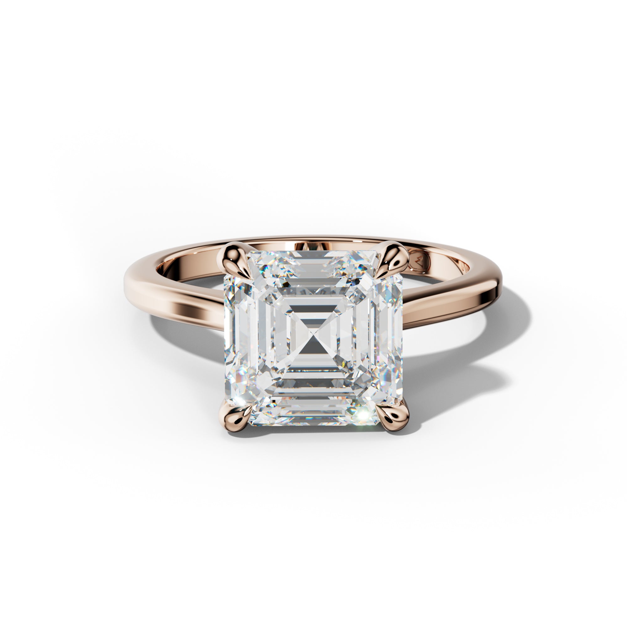 Madeline Asscher Cut  Engagement Ring