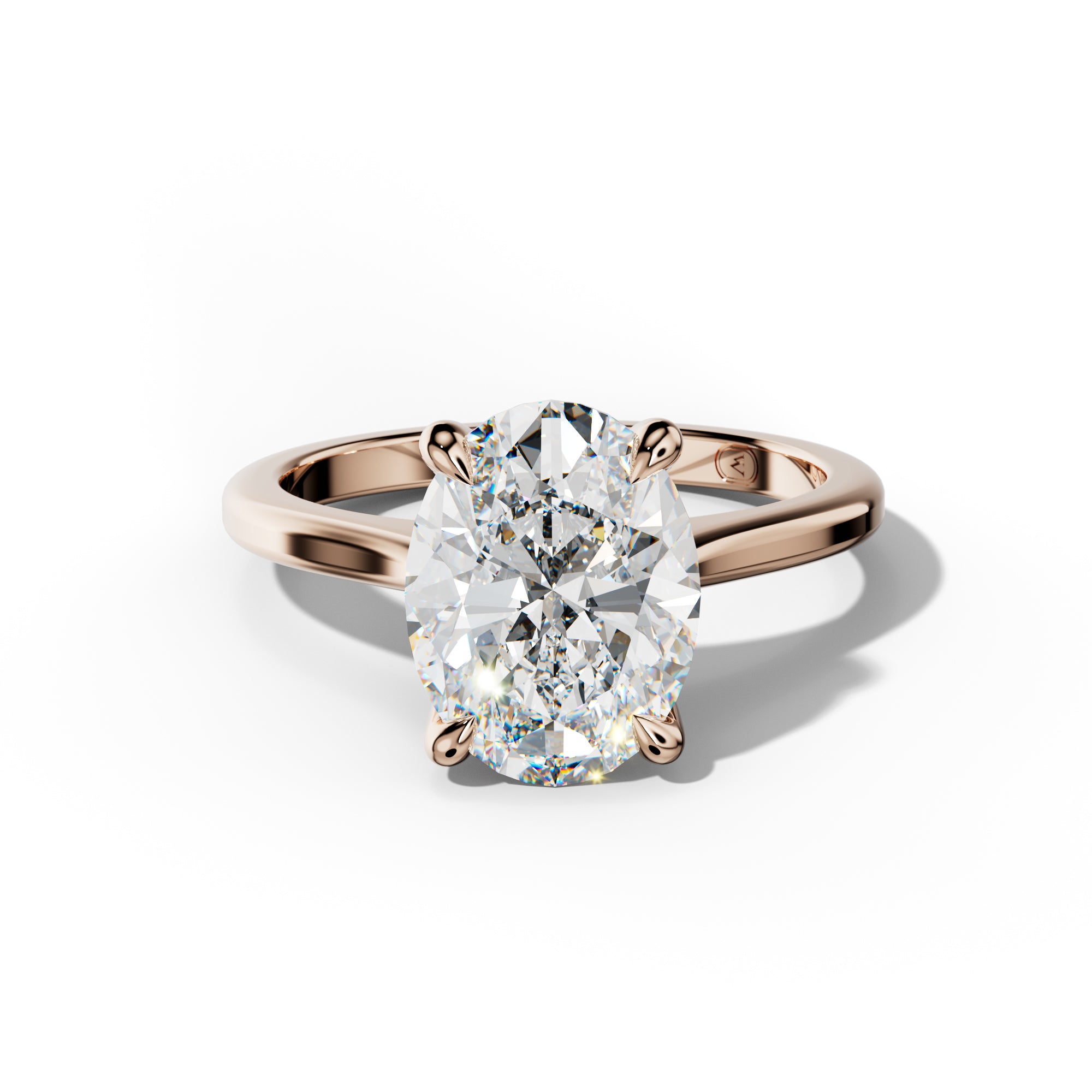 Madeline Oval Diamond Engagement Ring