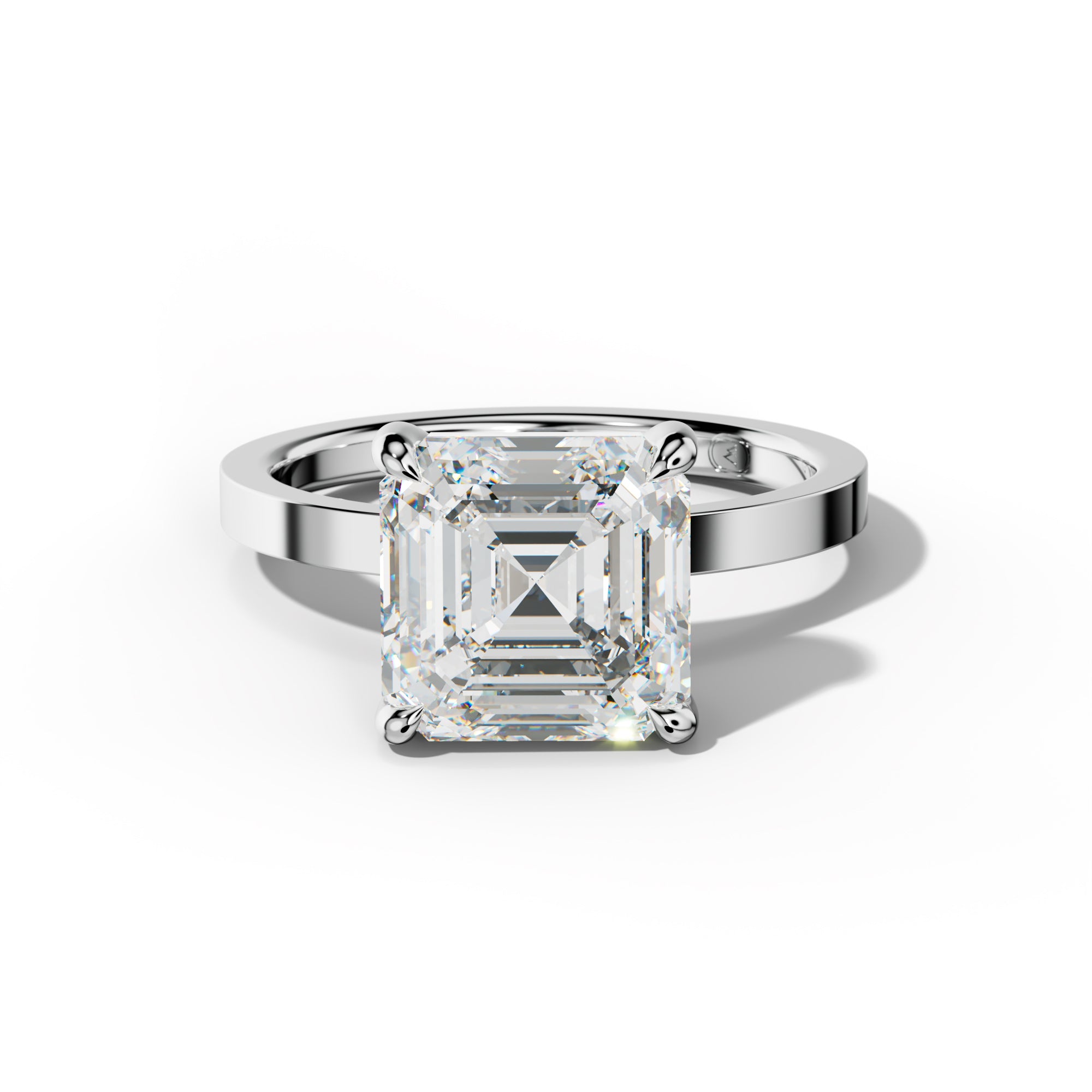 Gabriella Asscher Cut  Engagement Ring