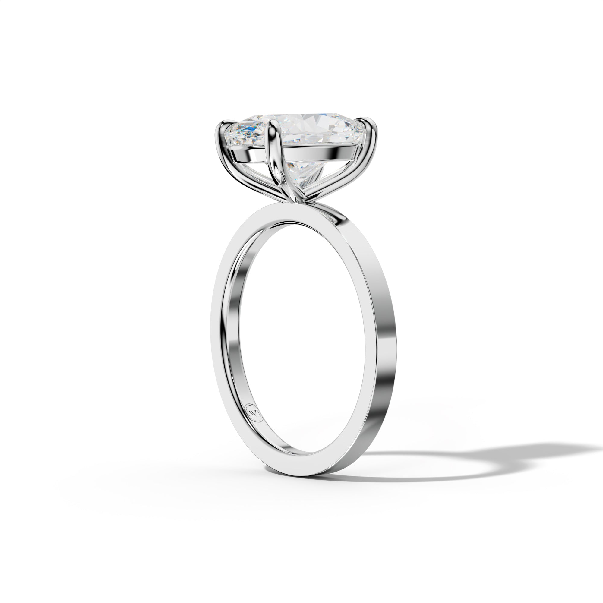 Gabriella Oval Diamond Engagement Ring