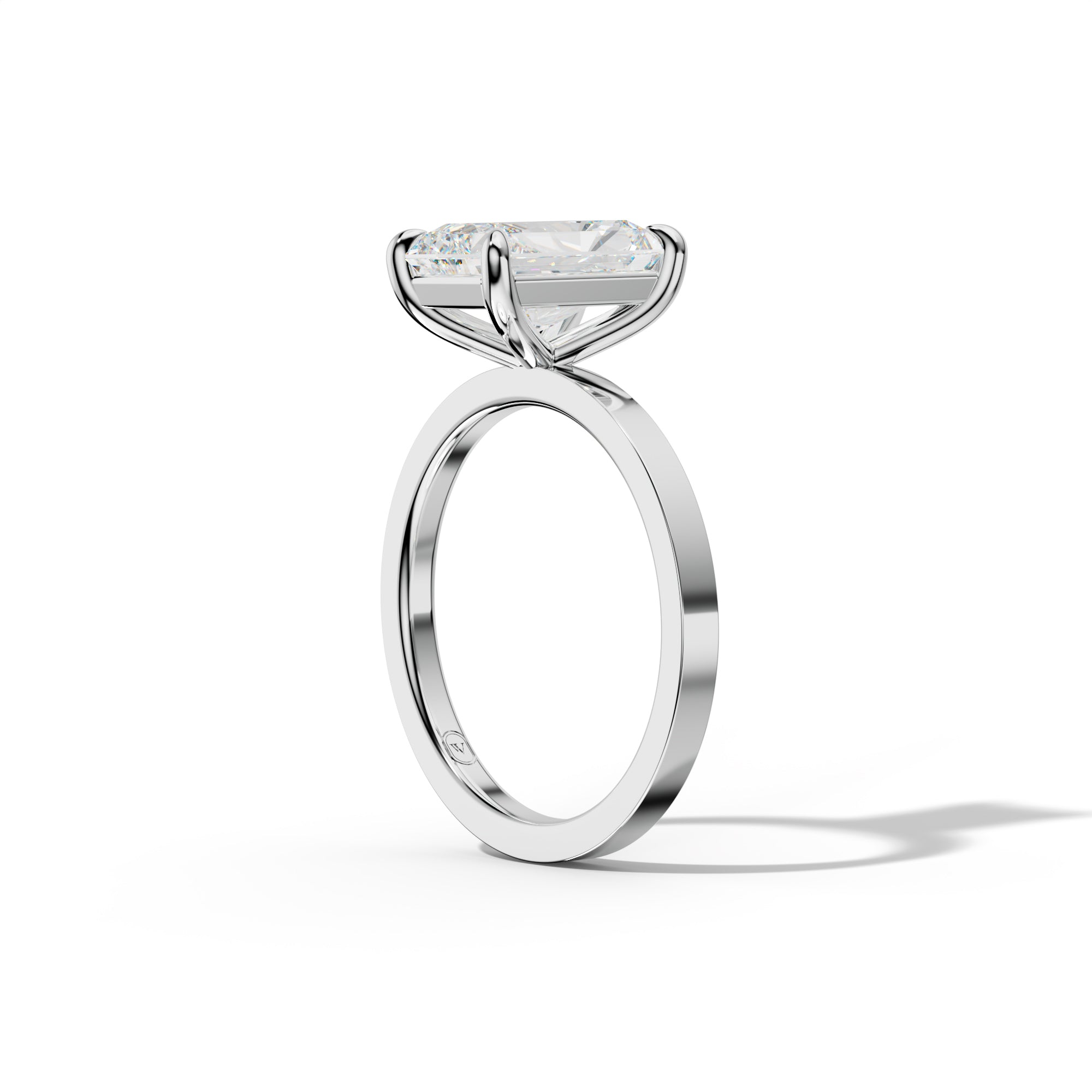 Gabriella Radiant Cut Engagement Ring