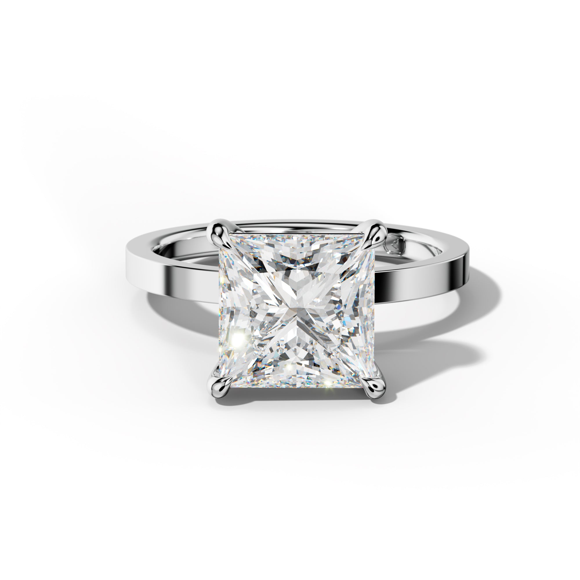 Gabriella Princess Cut Engagement Ring