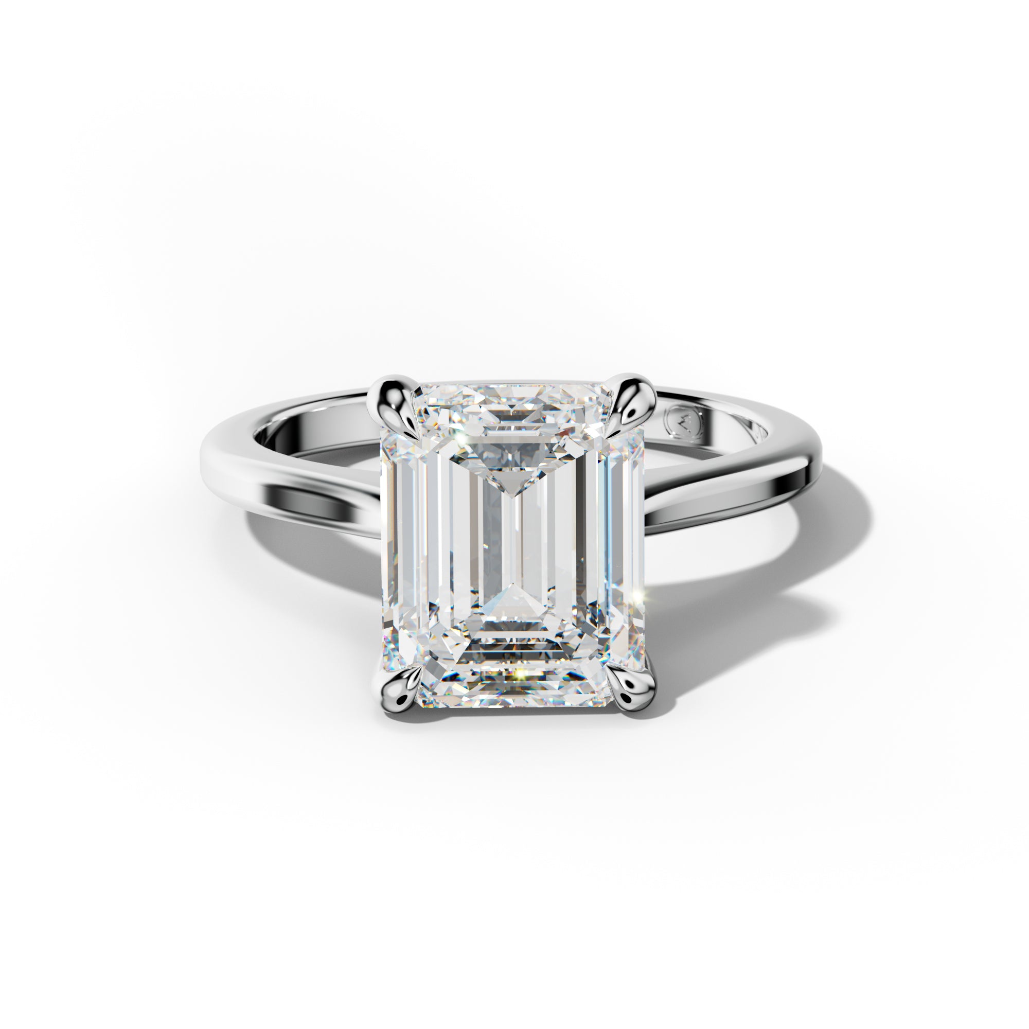 Madeline Emerald Cut Engagement Ring