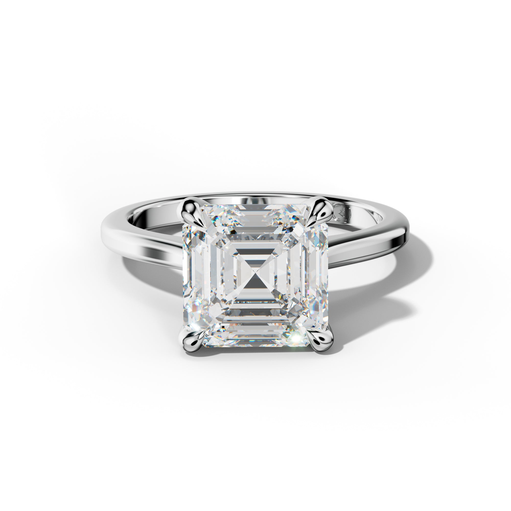 Madeline Asscher Cut  Engagement Ring