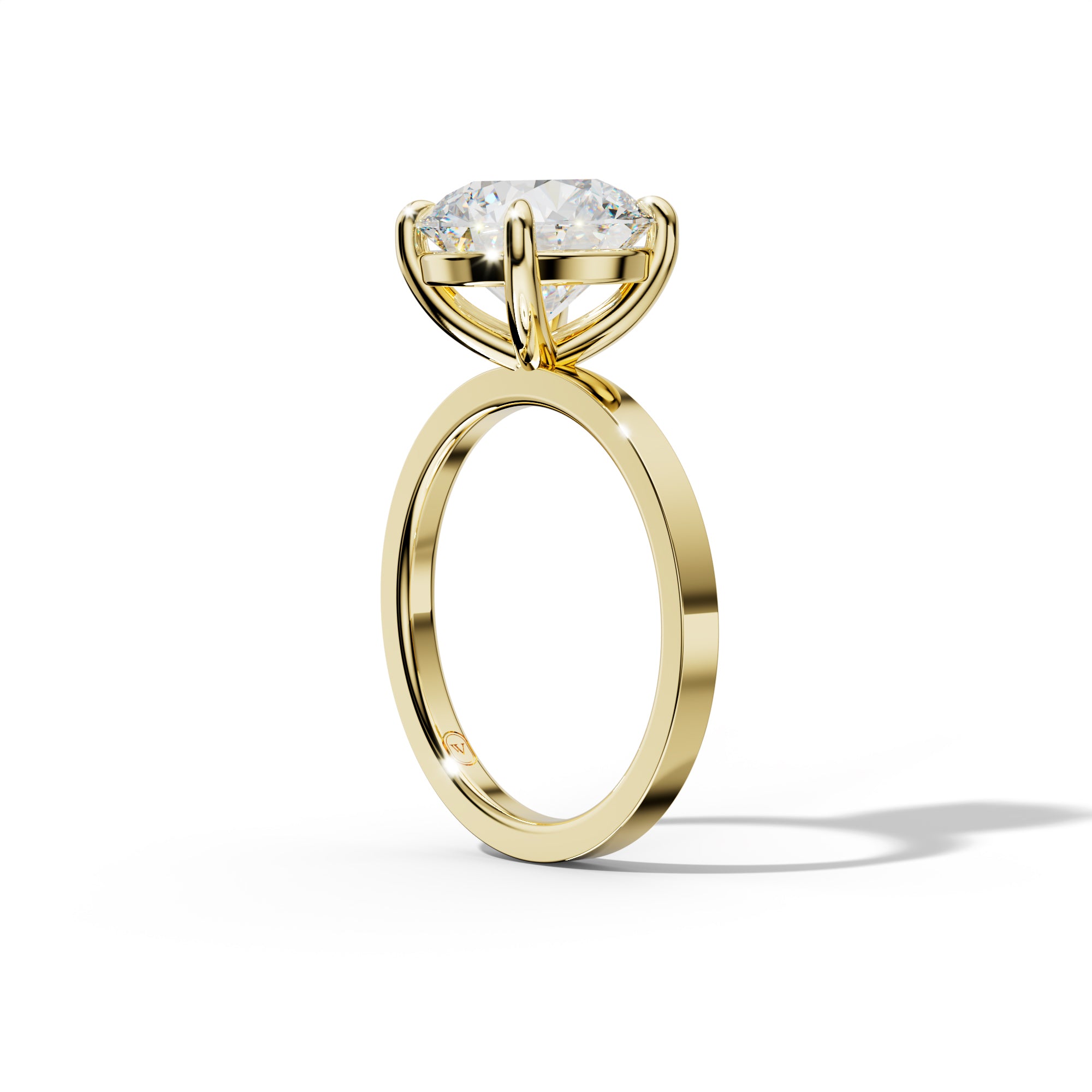 Gabriella Round Diamond Engagement Ring