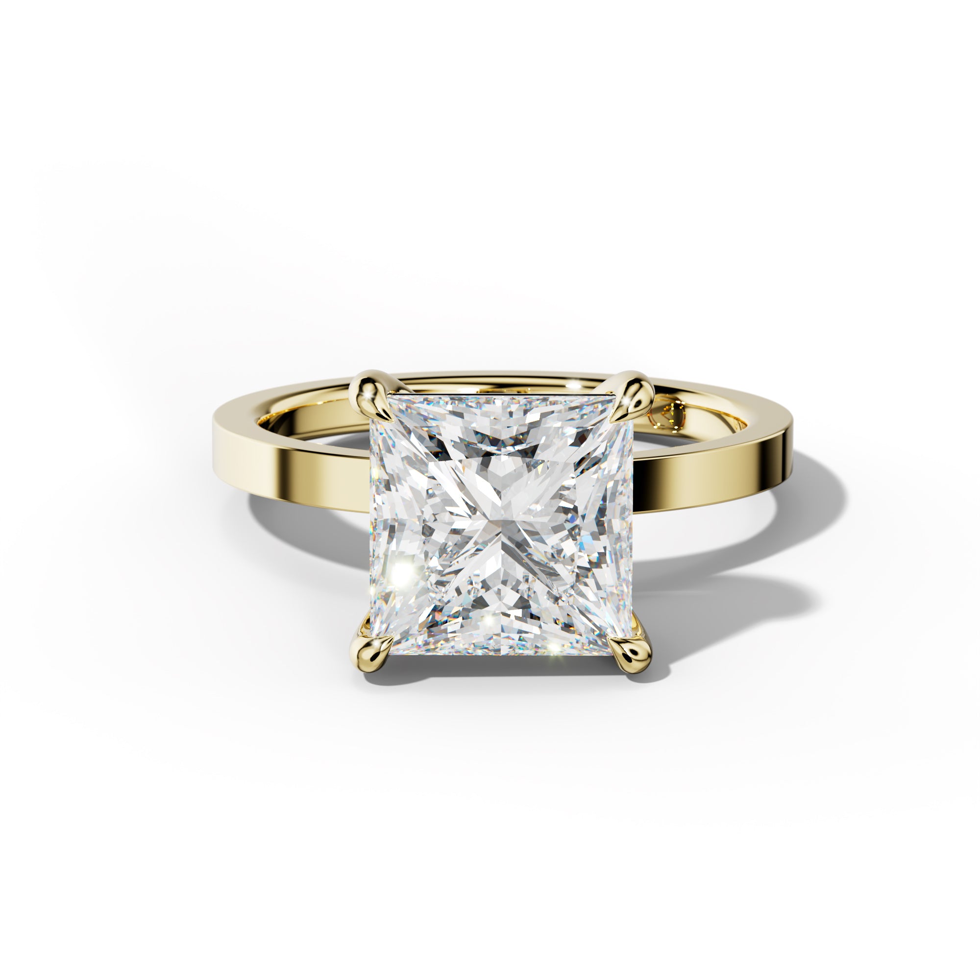 Gabriella Princess Cut Engagement Ring