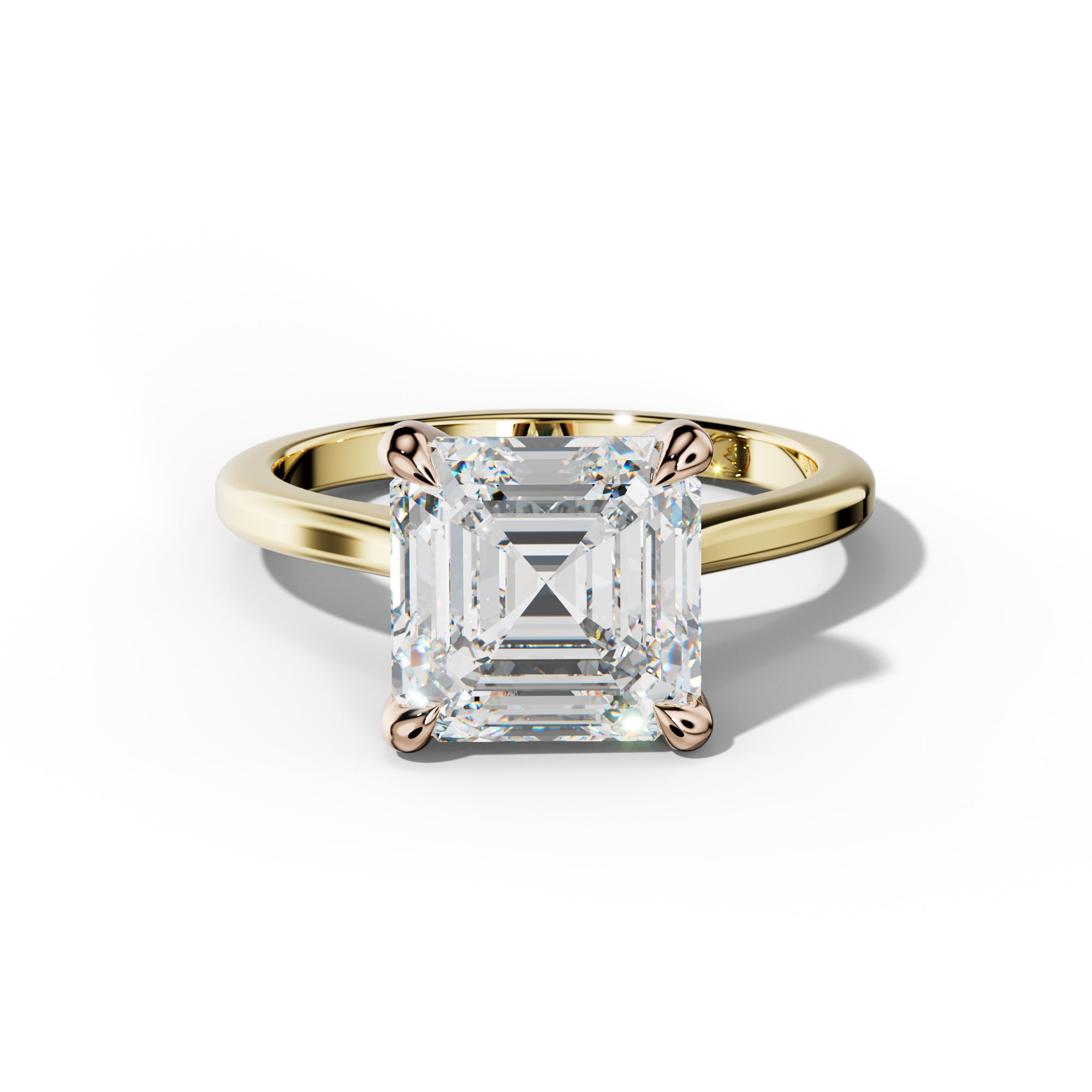 Madeline Asscher Cut  Engagement Ring