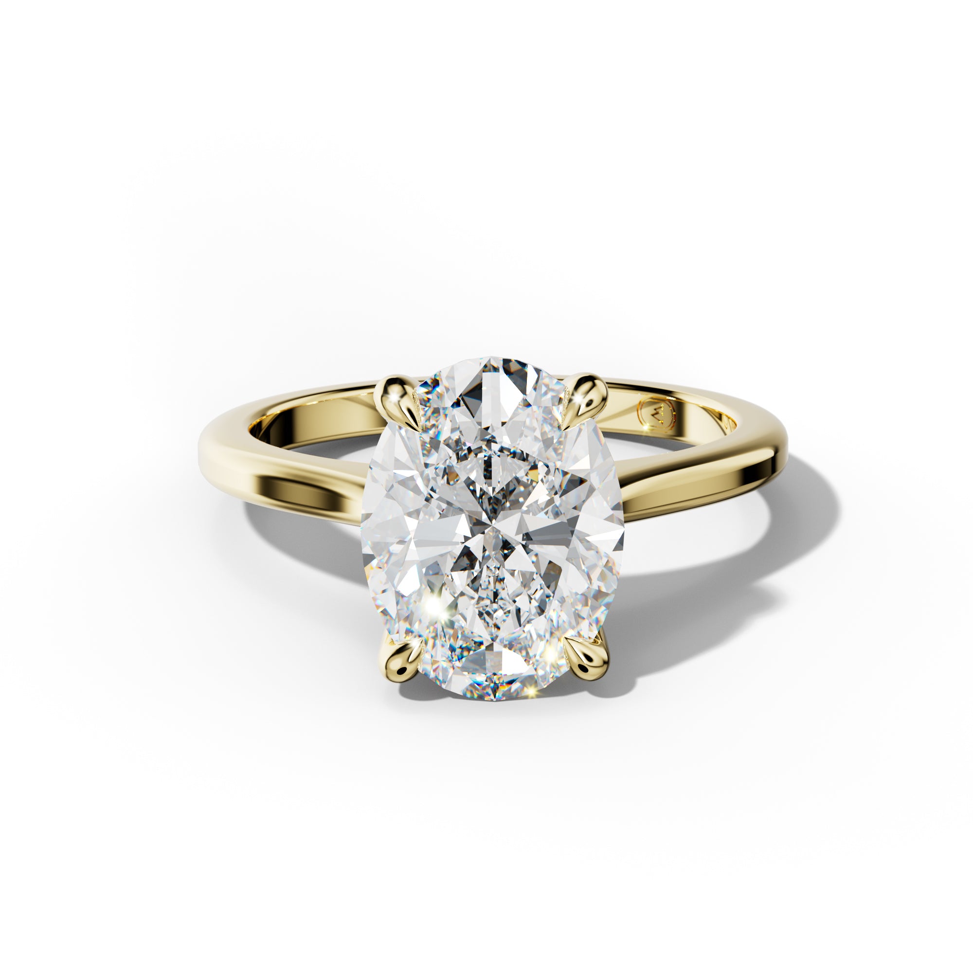 Madeline Oval Diamond Engagement Ring