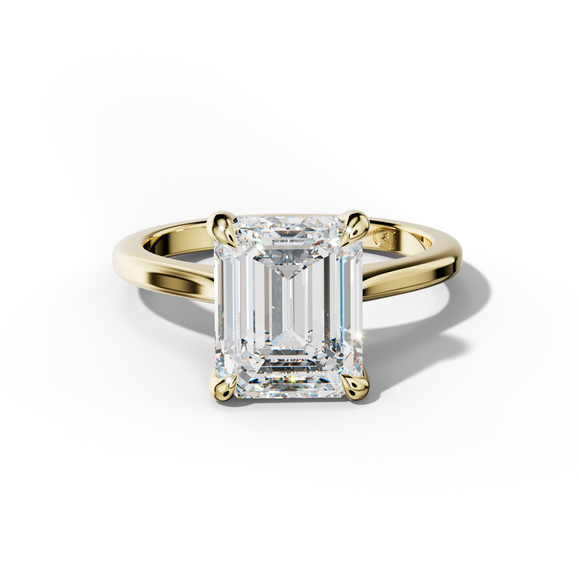 Madeline Emerald Cut Engagement Ring