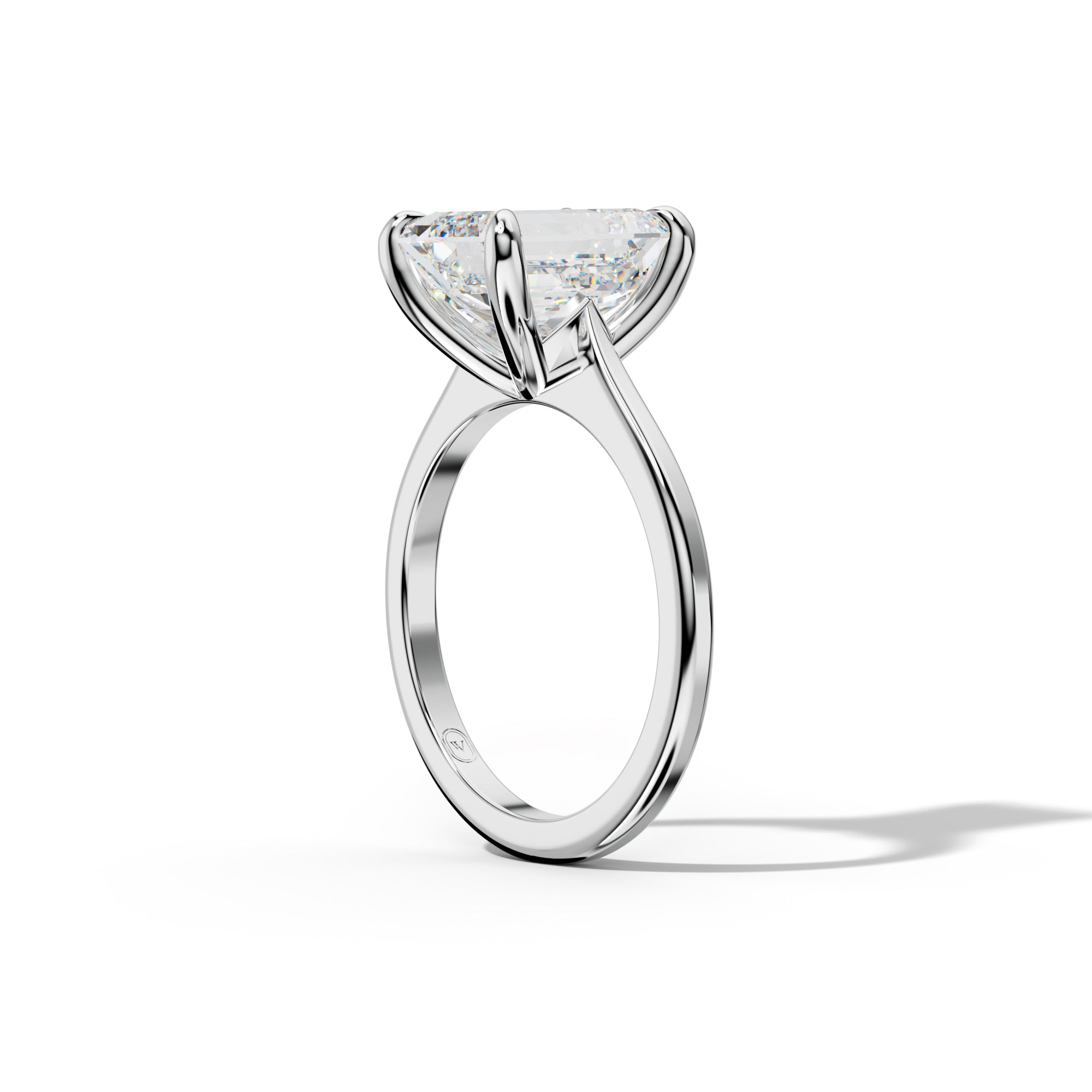 Madeline Emerald Cut Engagement Ring