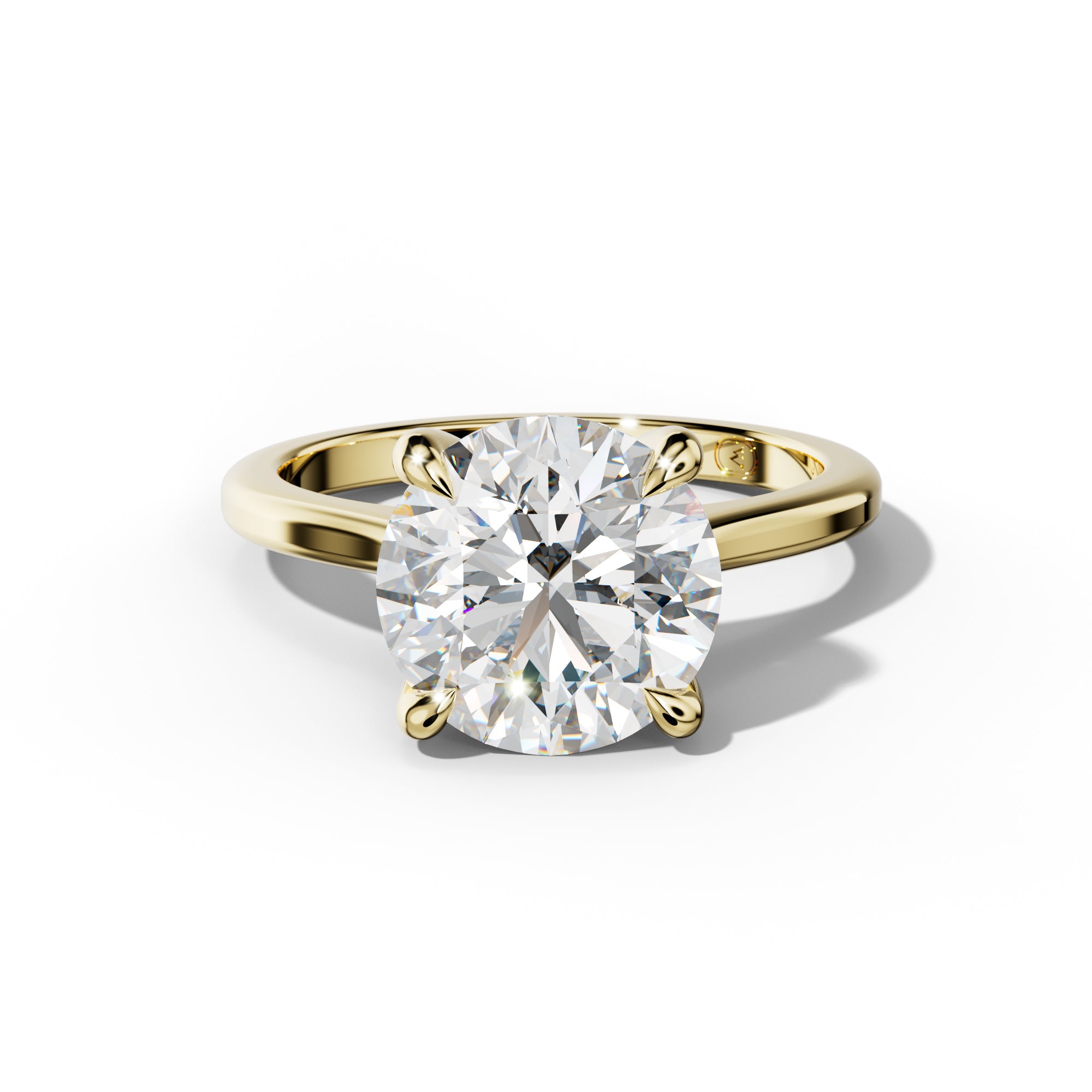 Madeline Round Diamond Engagement Ring
