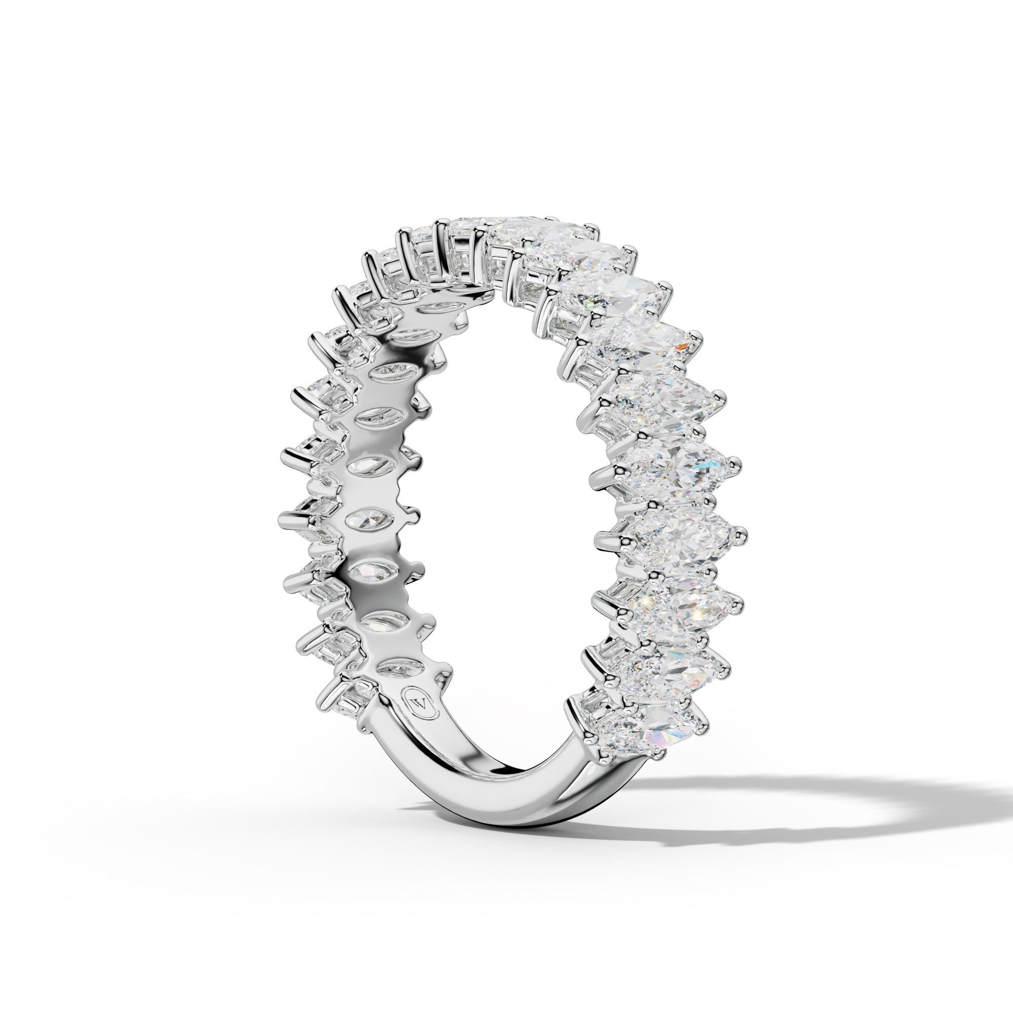 2.0 Carat Marquise Diamond Anniversary Band