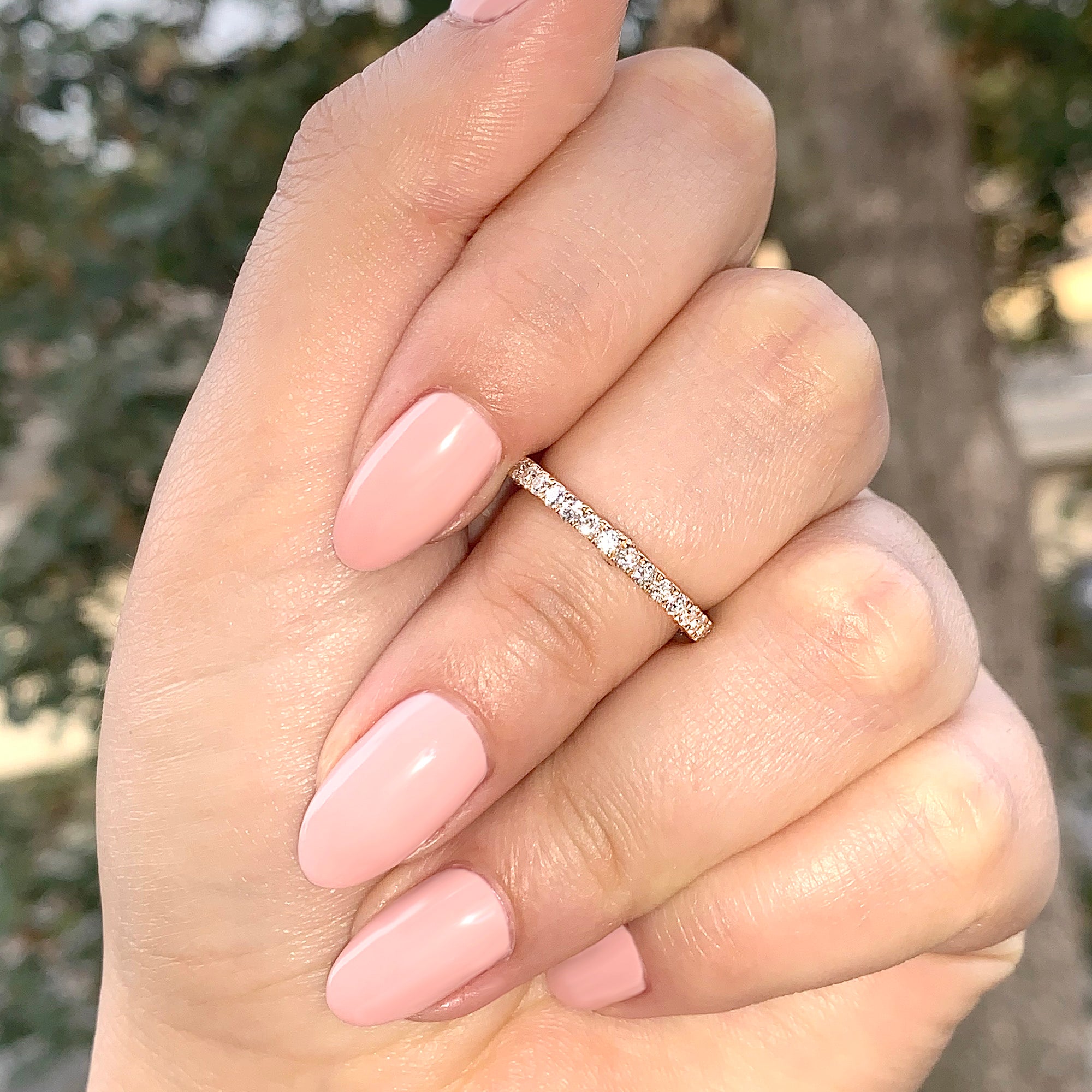 Vintage Inspired 0.50 ct. Diamond Band With Accent Milgrain-VIRABYANI