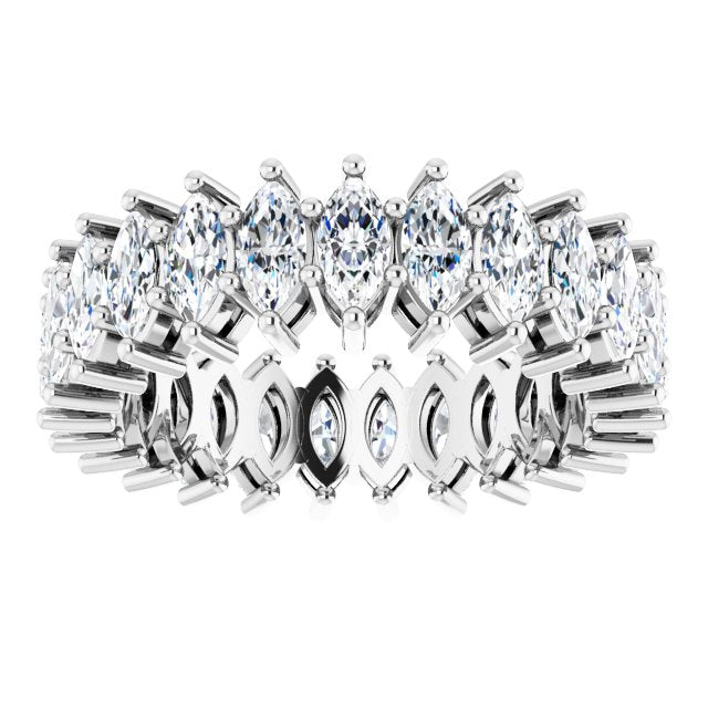 3.50 ct. Marquise Diamond Eternity Band-VIRABYANI