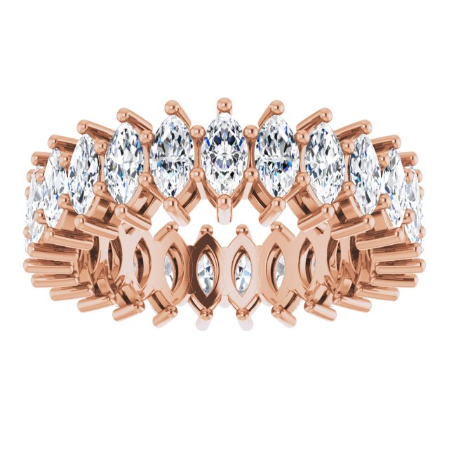 3.50 ct. Marquise Diamond Eternity Band-VIRABYANI