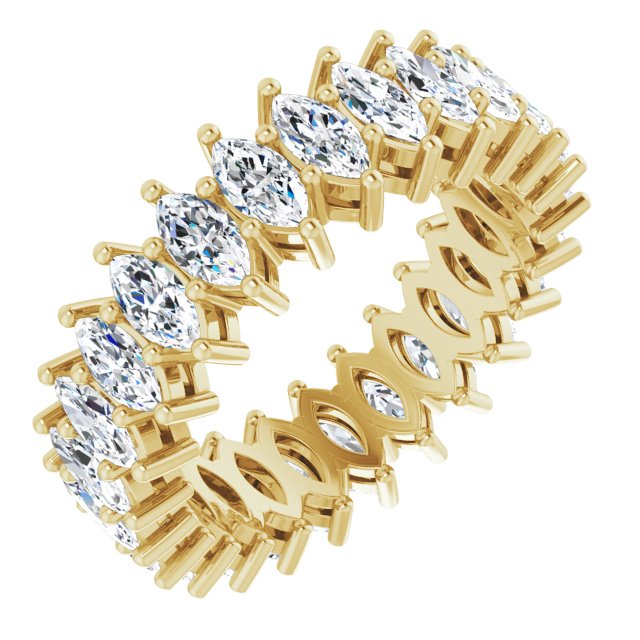 3.50 ct. Marquise Diamond Eternity Band-VIRABYANI