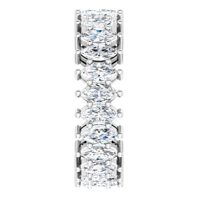 3.50 ct. Marquise Diamond Eternity Band-VIRABYANI