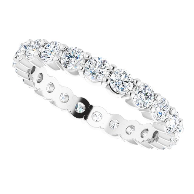 1.50 ct. Round Diamond Eternity Band-VIRABYANI