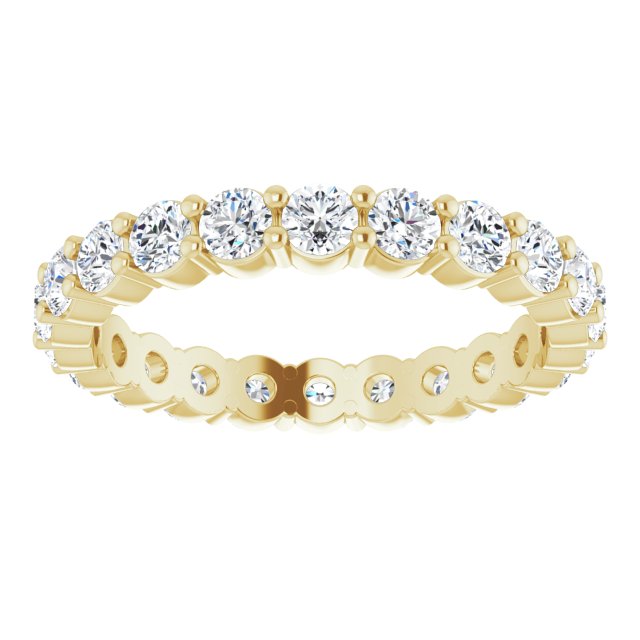 1.50 ct. Round Diamond Eternity Band-VIRABYANI