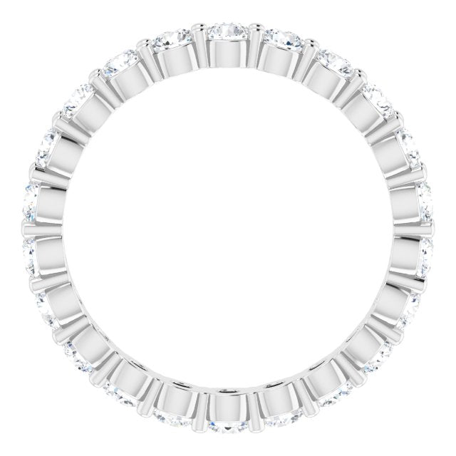 1.50 ct. Round Diamond Eternity Band-VIRABYANI
