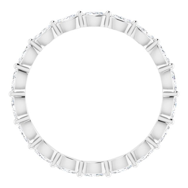 1.12 ct. Marquise Diamond Eternity Band East West Set Diamond Ring-VIRABYANI