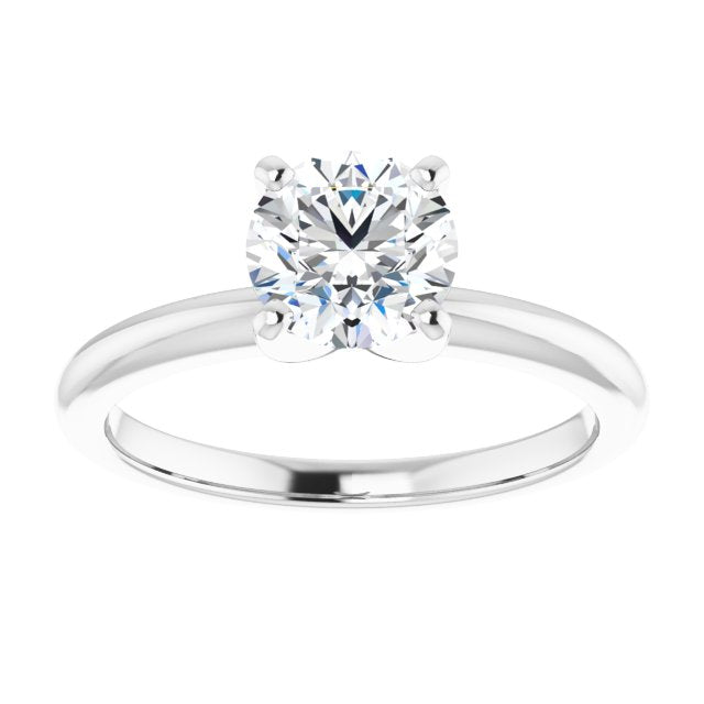 Four Prong Solitaire Engagement Ring-VIRABYANI