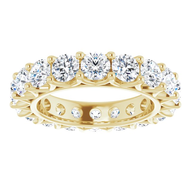4.86 ct. Round Diamond Eternity Band-VIRABYANI