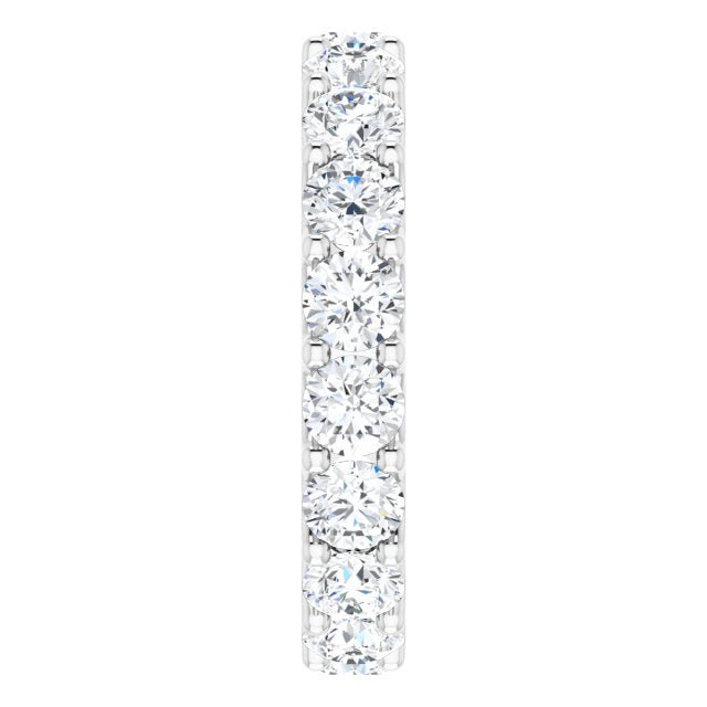 4.86 ct. Round Diamond Eternity Band-VIRABYANI