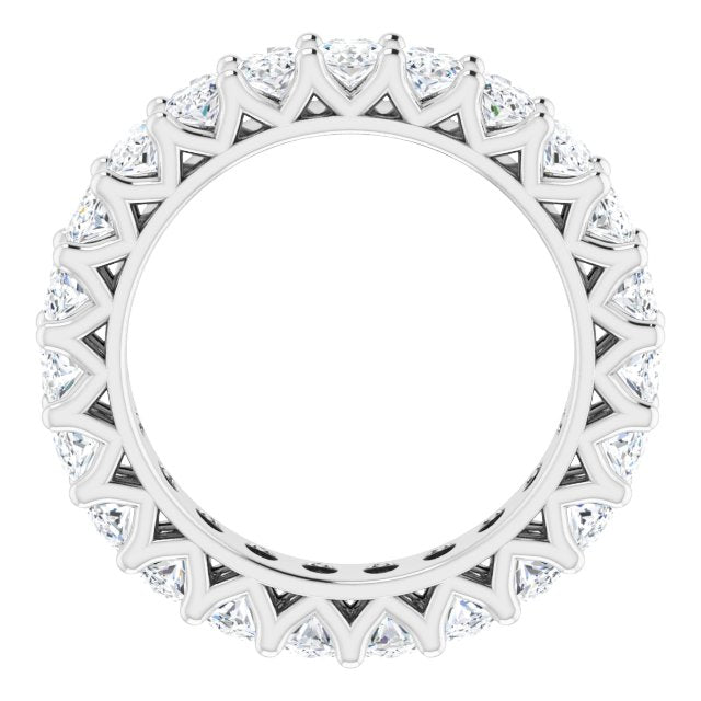 4.83 ct. Oval Diamond Eternity Band-VIRABYANI