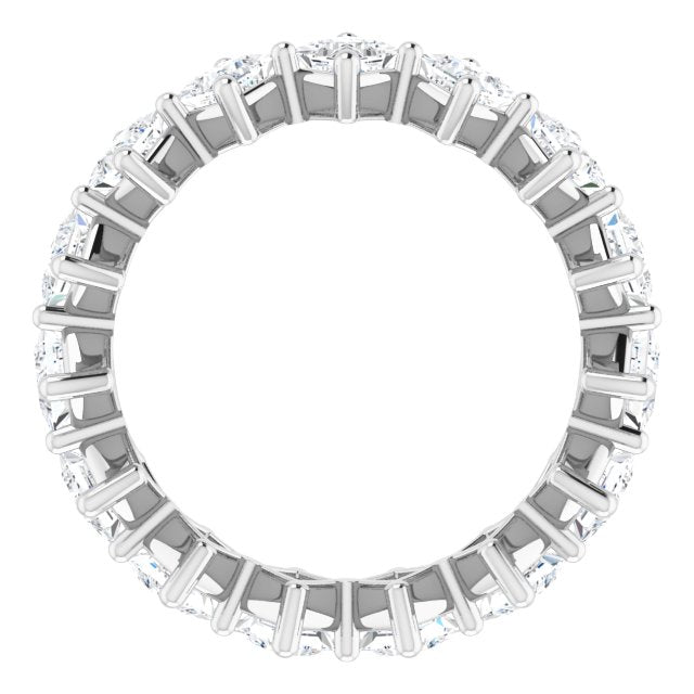 2.25 ct. Princess Diamond Eternity Band-VIRABYANI