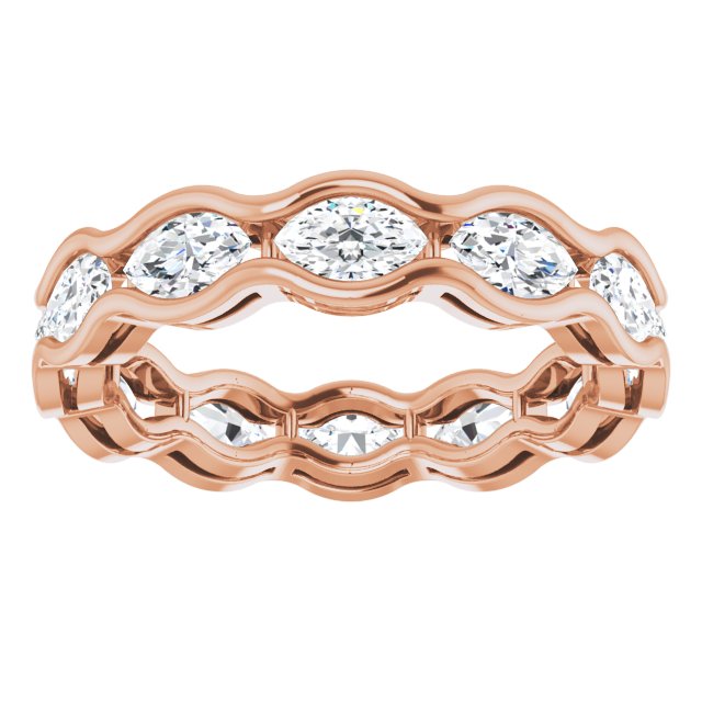 2.40 ct. Marquise Diamond Eternity Band-VIRABYANI