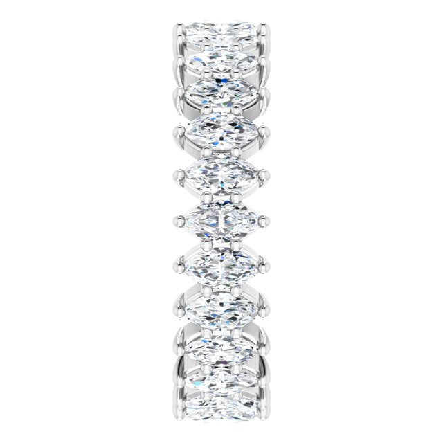 3.12 ct. Marquise Diamond Eternity Band-VIRABYANI