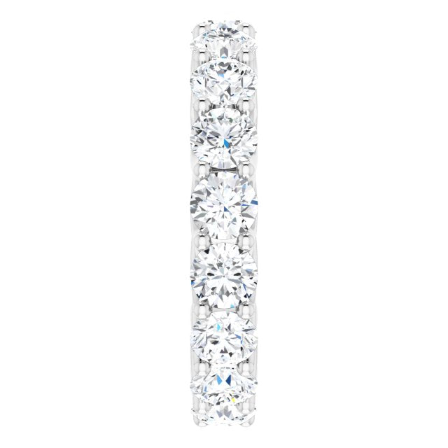 5.61 ct. Round Diamond Eternity Band-VIRABYANI
