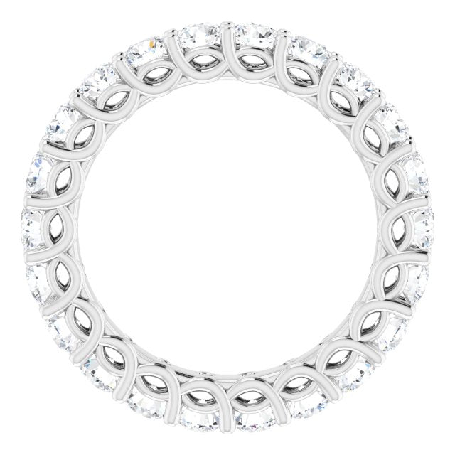 2.20 ct. Round Diamond Eternity Band-VIRABYANI