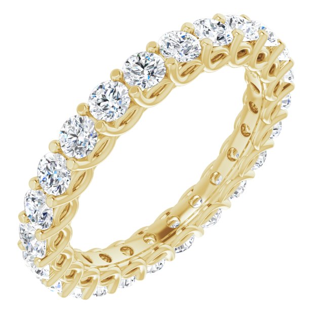 2.20 ct. Round Diamond Eternity Band-VIRABYANI