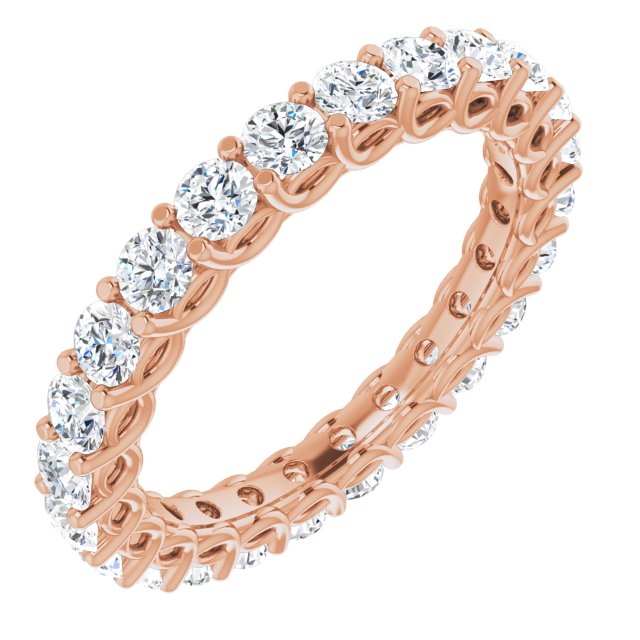 2.20 ct. Round Diamond Eternity Band-VIRABYANI