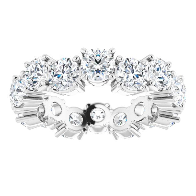 5.28 ct. Round Diamond Eternity Band-VIRABYANI