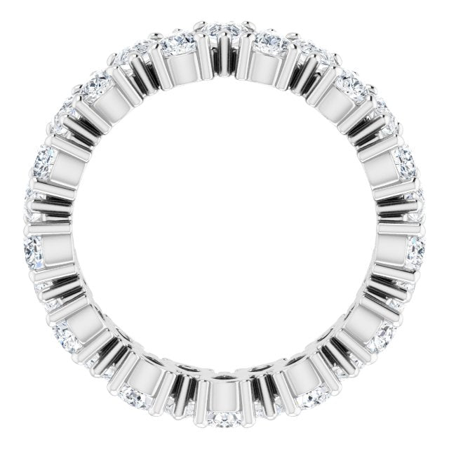 5.46 ct. Pear Diamond Eternity Band-in 14K/18K White, Yellow, Rose Gold and Platinum - Christmas Jewelry Gift -VIRABYANI