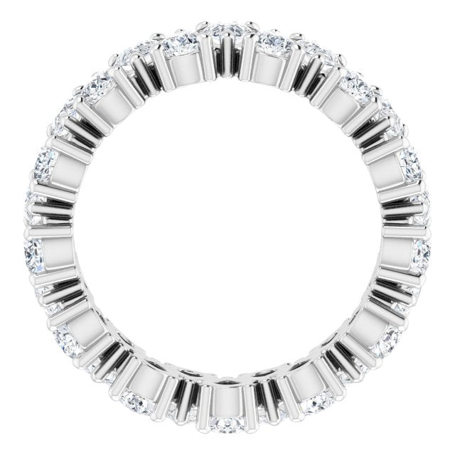 5.46 ct. Pear Diamond Eternity Band-VIRABYANI