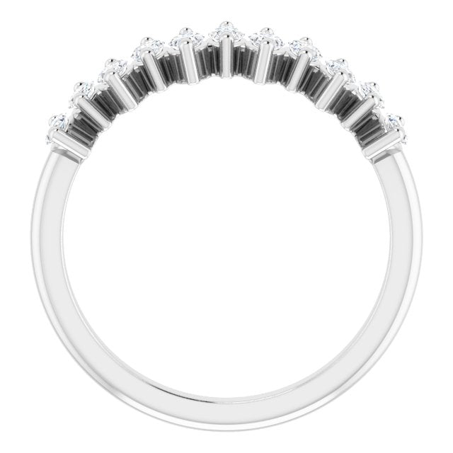 1.10 ct. Marquise Diamond Wedding Band-VIRABYANI