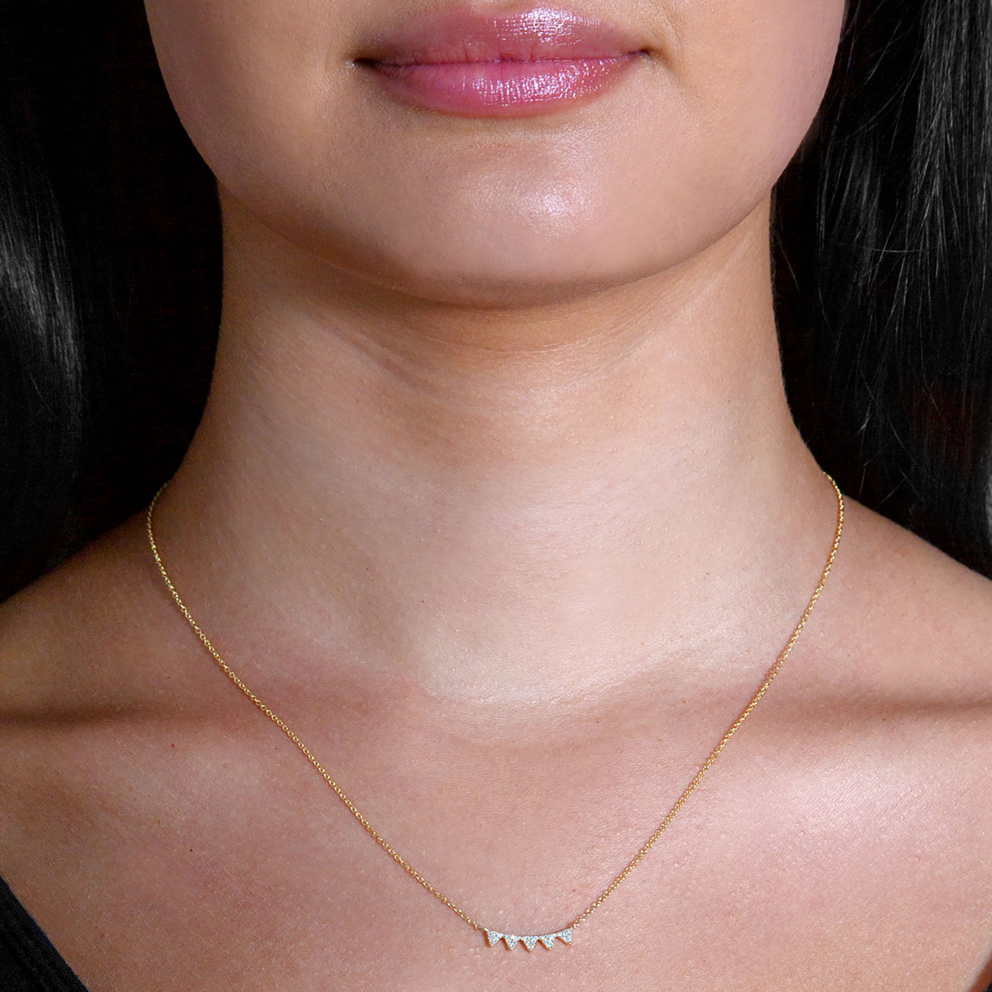 0.10 ctw Diamond Fashion Necklace Pendant-VIRABYANI